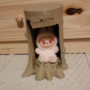 Display Stump For Labubu With Light